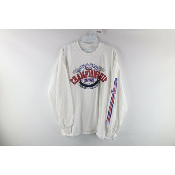 Vintage Shirts Vintage Mens 2xl 200 Naia Volleyball National